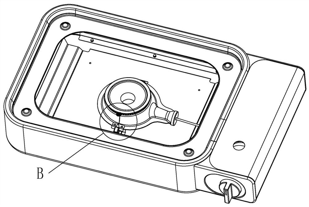 Flameout prevention method of gas stove and gas stove