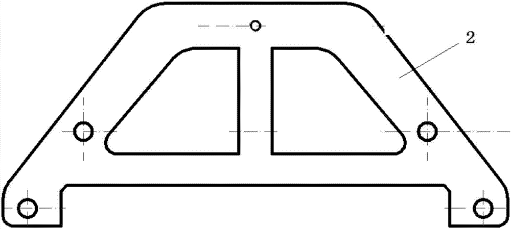 Hanger tool for cast iron oil bottom shell