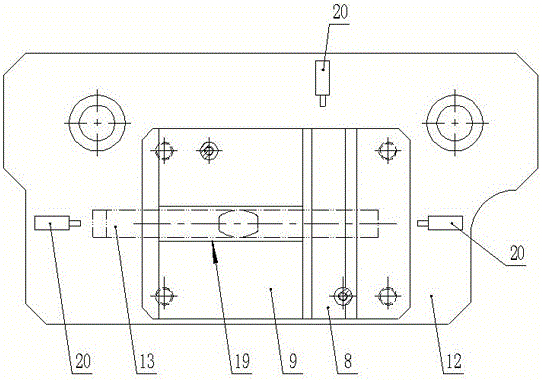 Automotive light driving lever punching point closing riveting die with CCD visual inspection systems