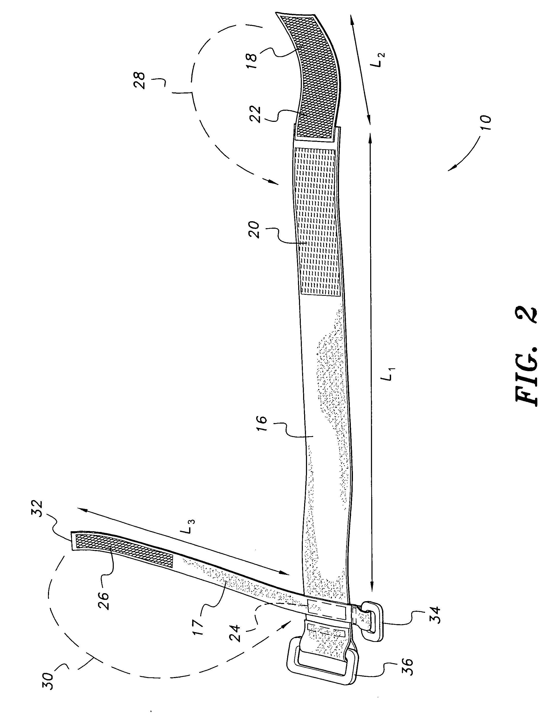 Device for attaching an artificial tail to an animal