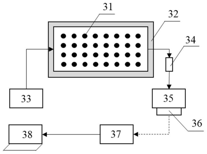 Ultrasonic phased array system and concrete filled steel tube construction method