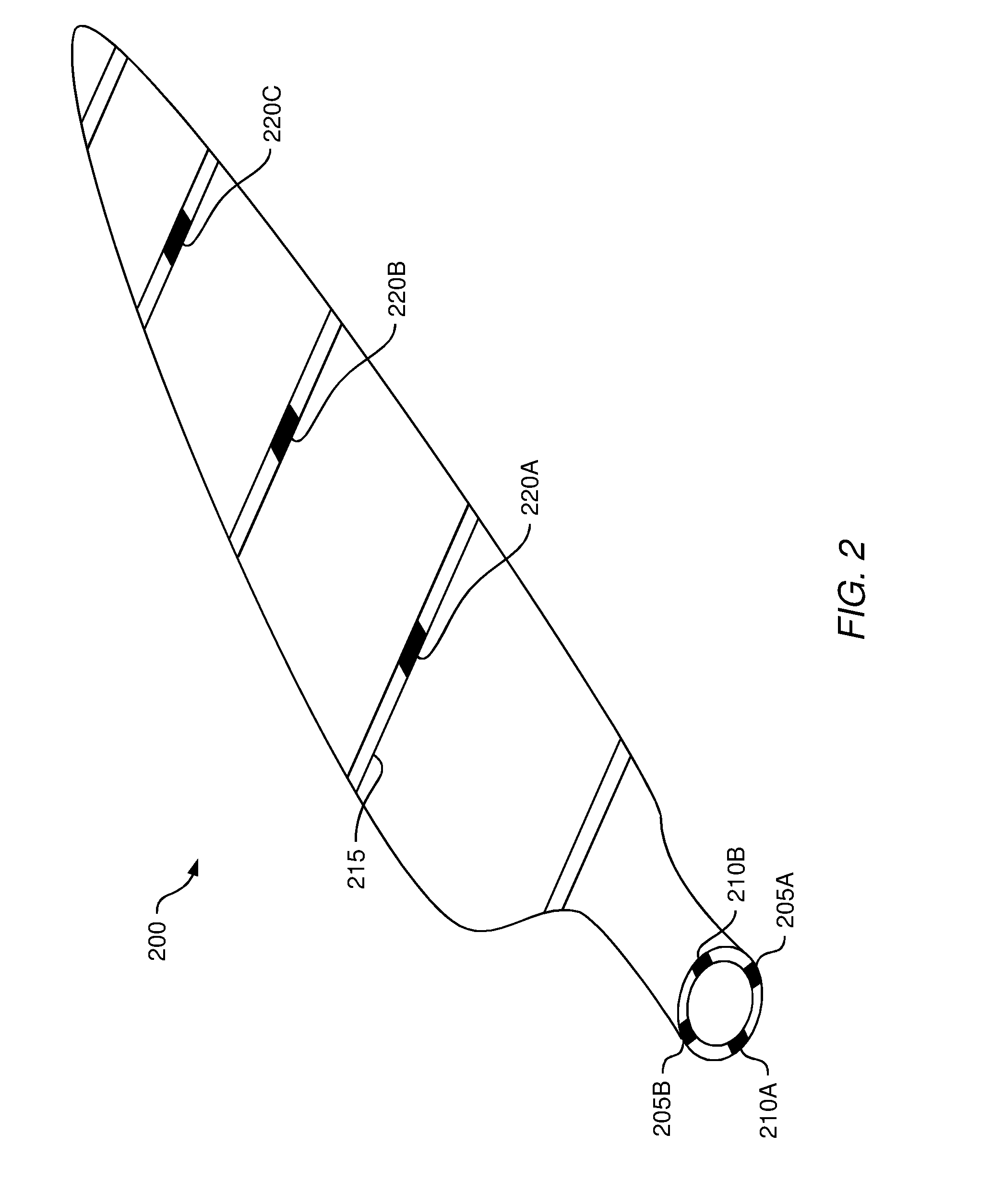 Detecting blade structure abnormalities