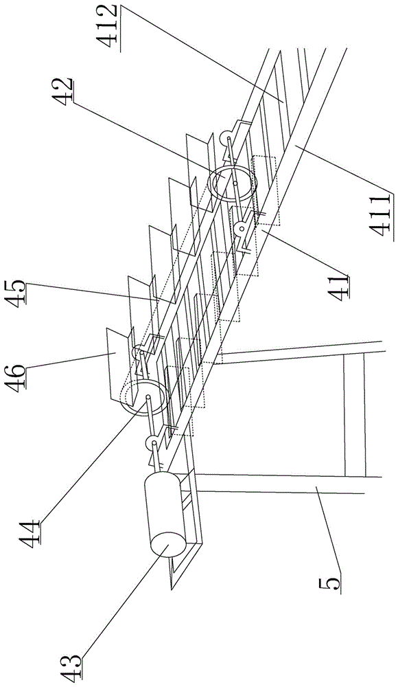 Soil extraction device for aging warehouse