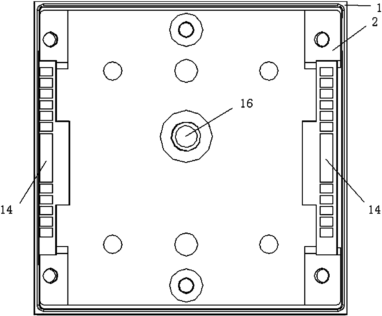 Millimeter wave tile-type phased array antenna tr component