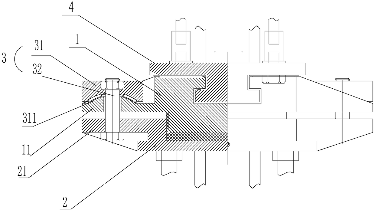 Tensile straddle type monorail support