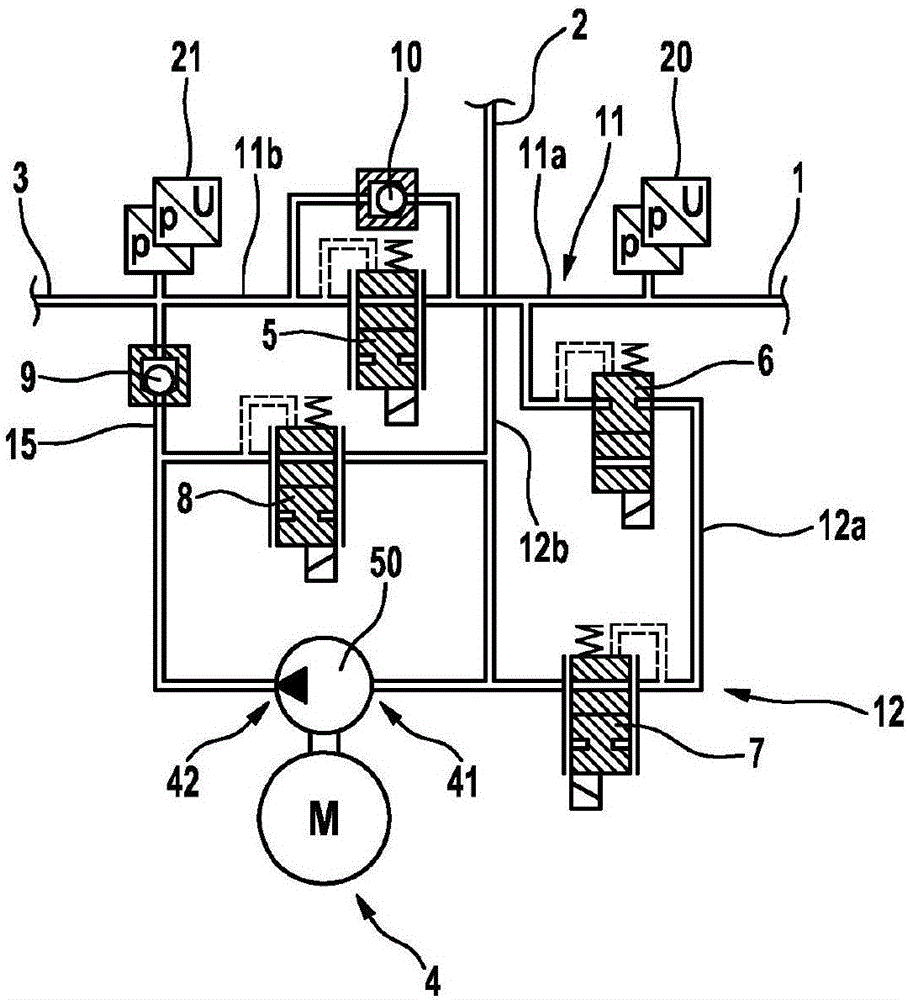 Assembly for a hydraulic motor-vehicle brake system and brake system having such an assembly