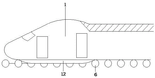 External power high-speed train