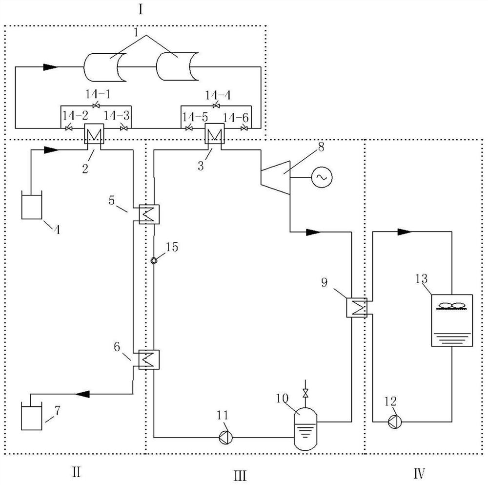 Solar and geothermal energy coupling power generation system device based on organic Rankine cycle