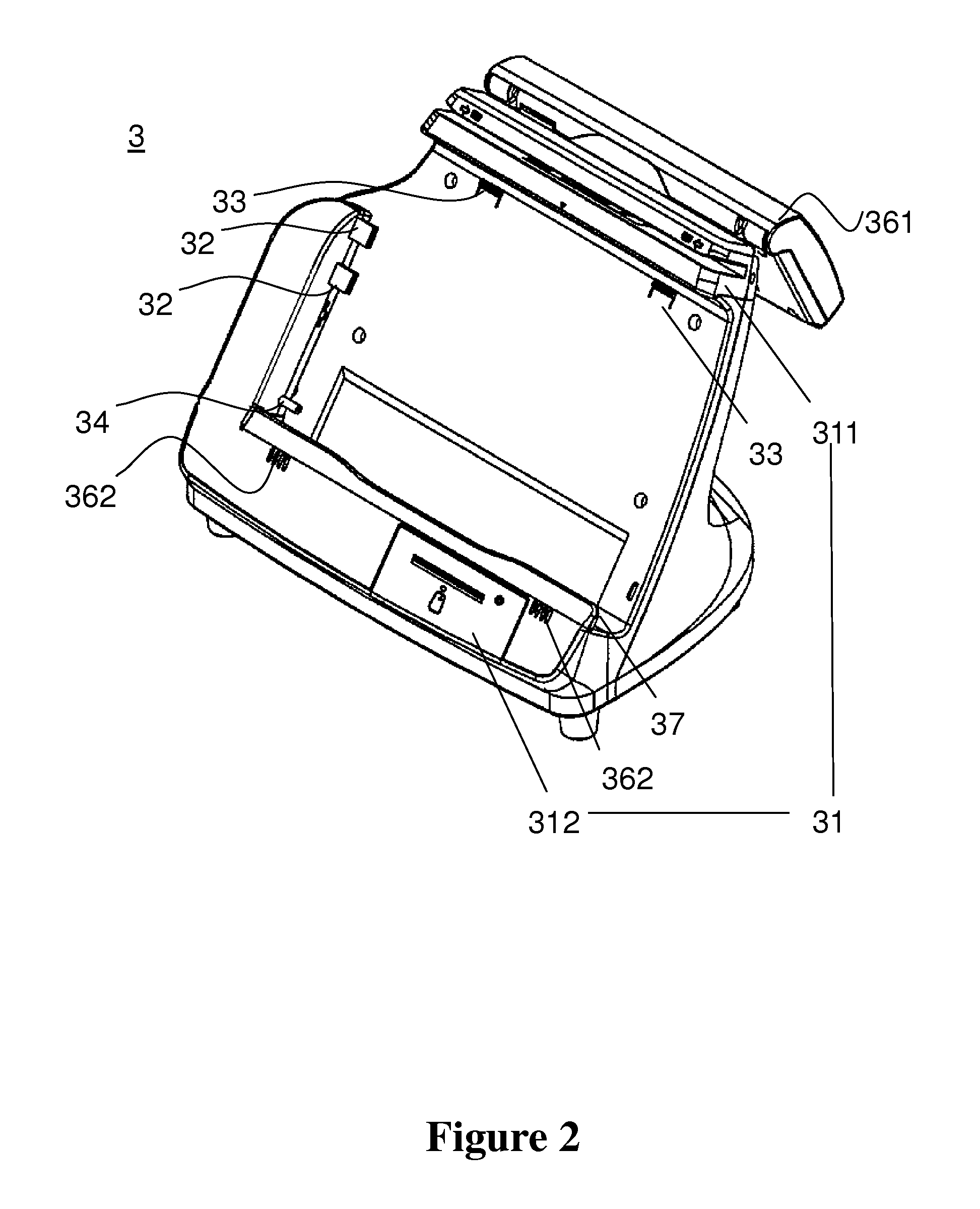 Seperable point of sale system