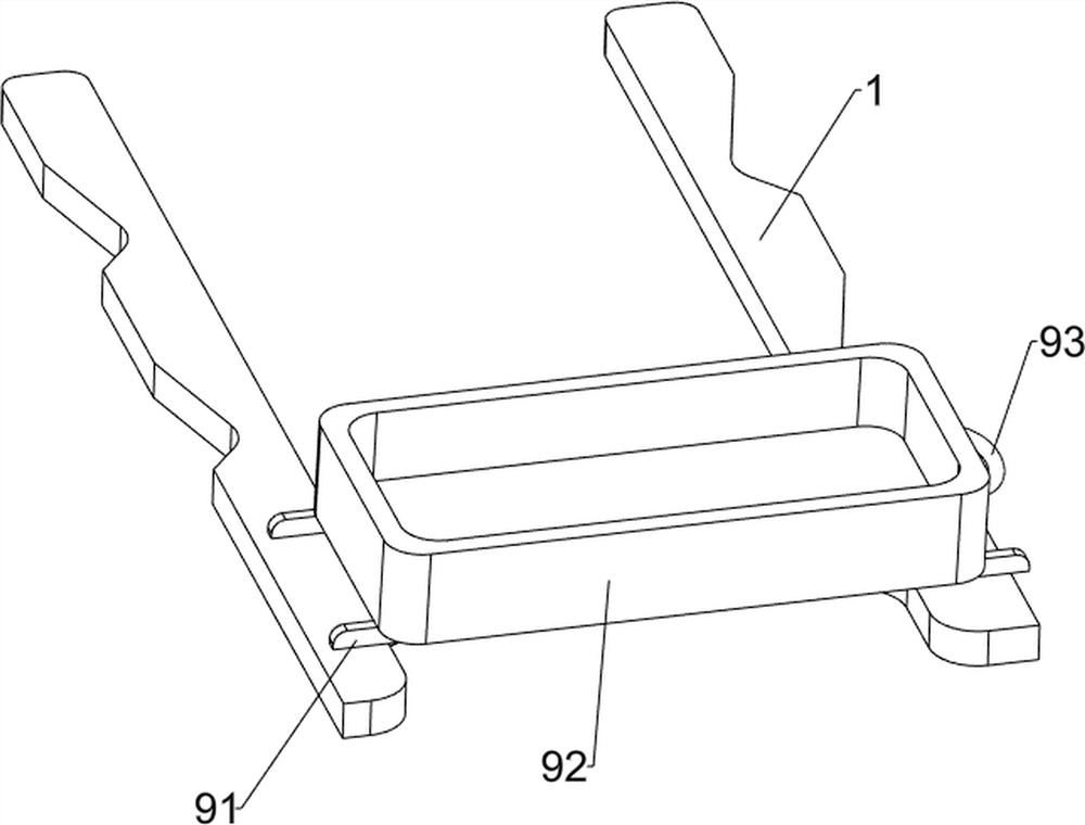 Industrial automatic part cleaning device