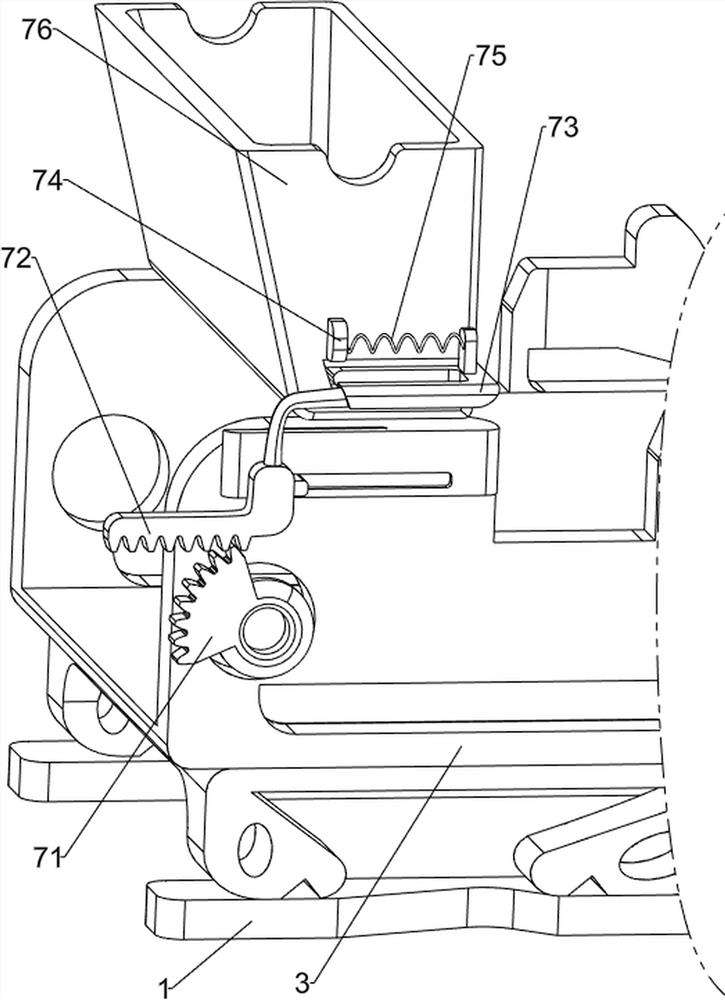 Industrial automatic part cleaning device