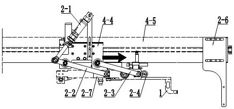 Automatic glass bottle grabbing and conveying device