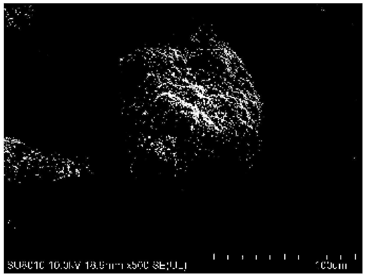 Nano zero-valent iron-nickel composite material prepared on basis of laterite-nickel ore and preparation method of nano zero-valent iron-nickel composite material