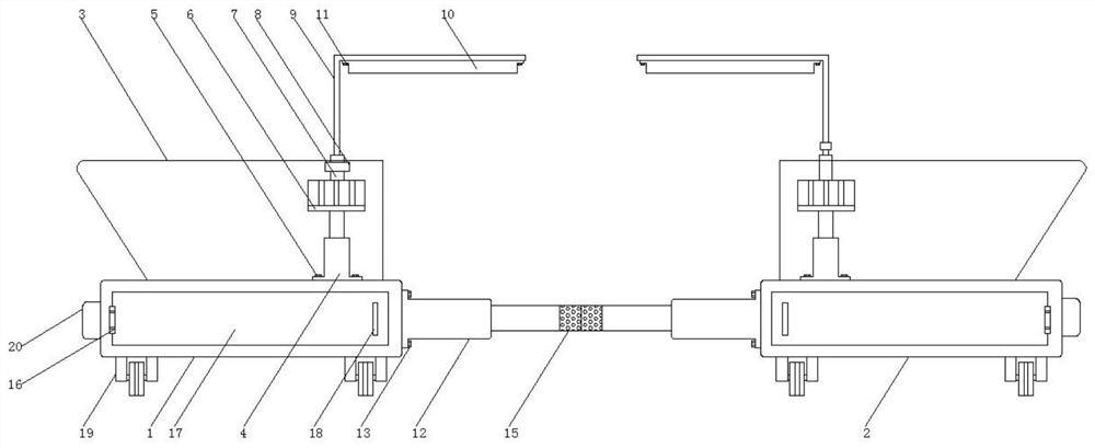 A waste collection device for an automated logo production line