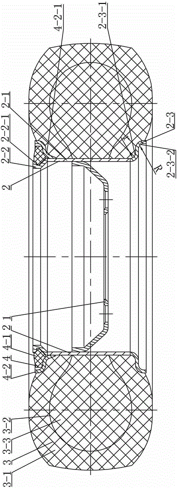 Road wheel for tracked vehicle