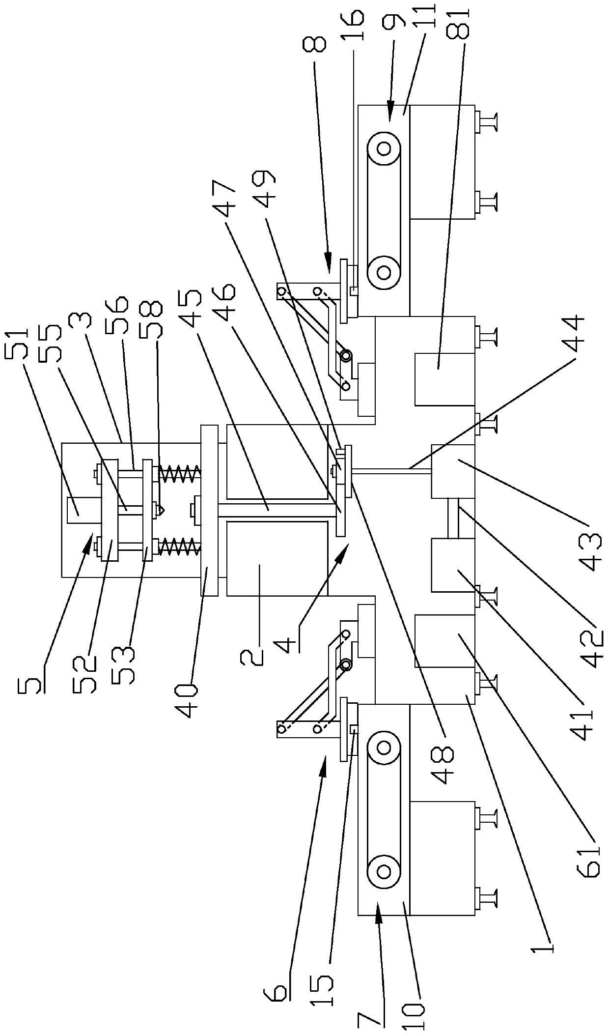 A fully automatic punching equipment for metal parts processing