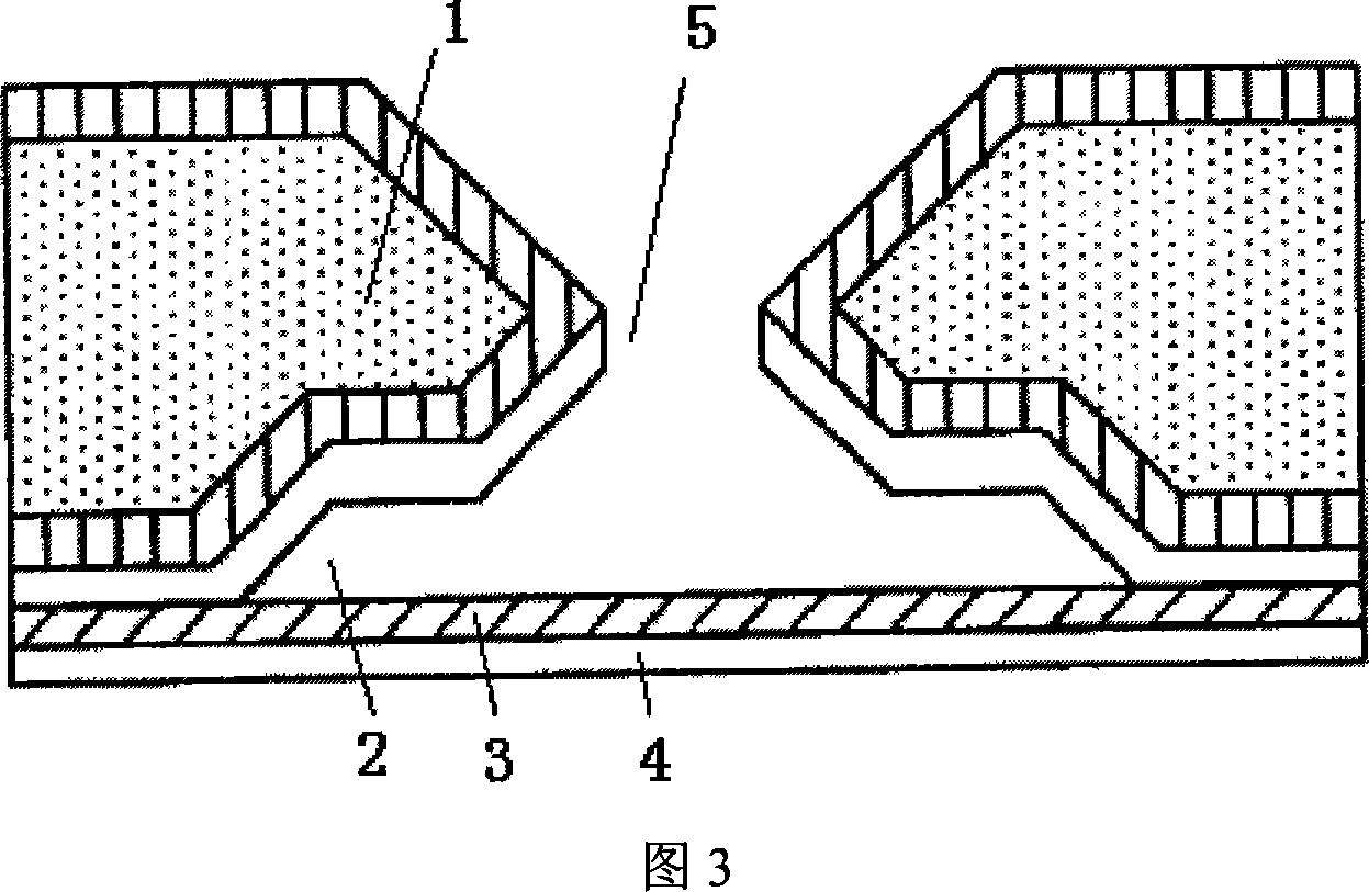 Piezoelectric combining jet device and its making process