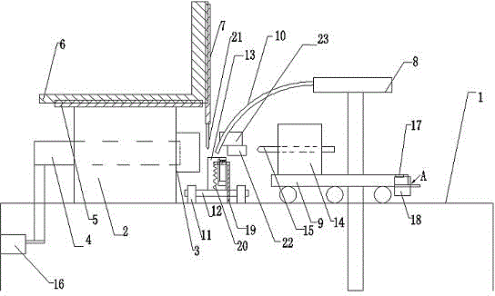 Three-in-one punching and milling machine for adapter