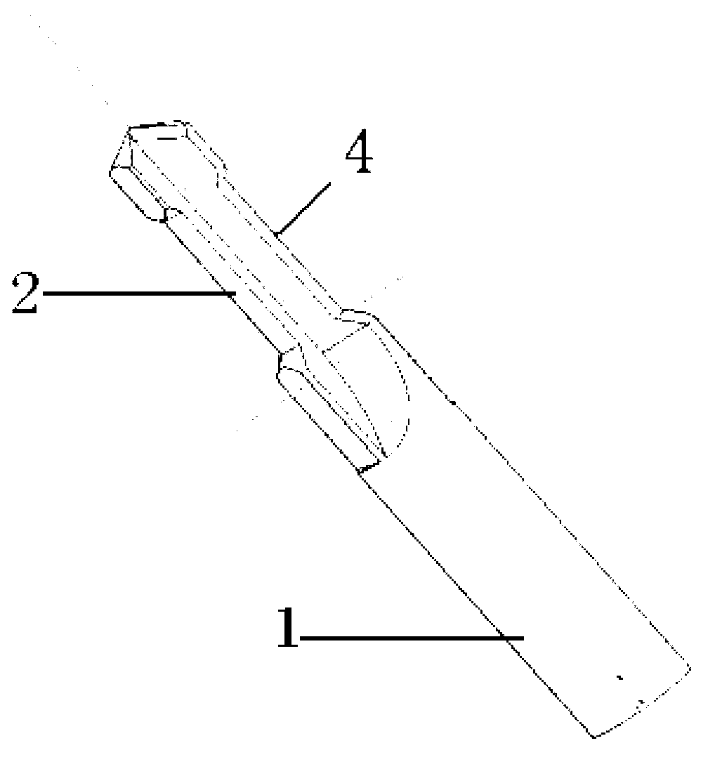 Drill bit applied to machining process