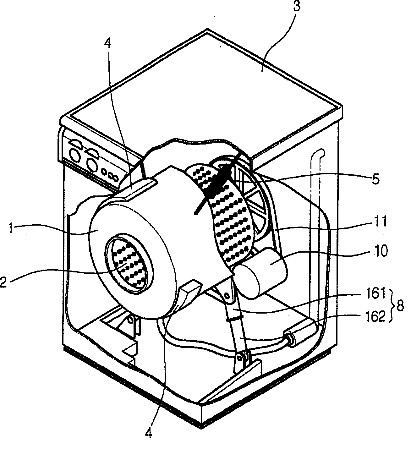 Damper for washing machine