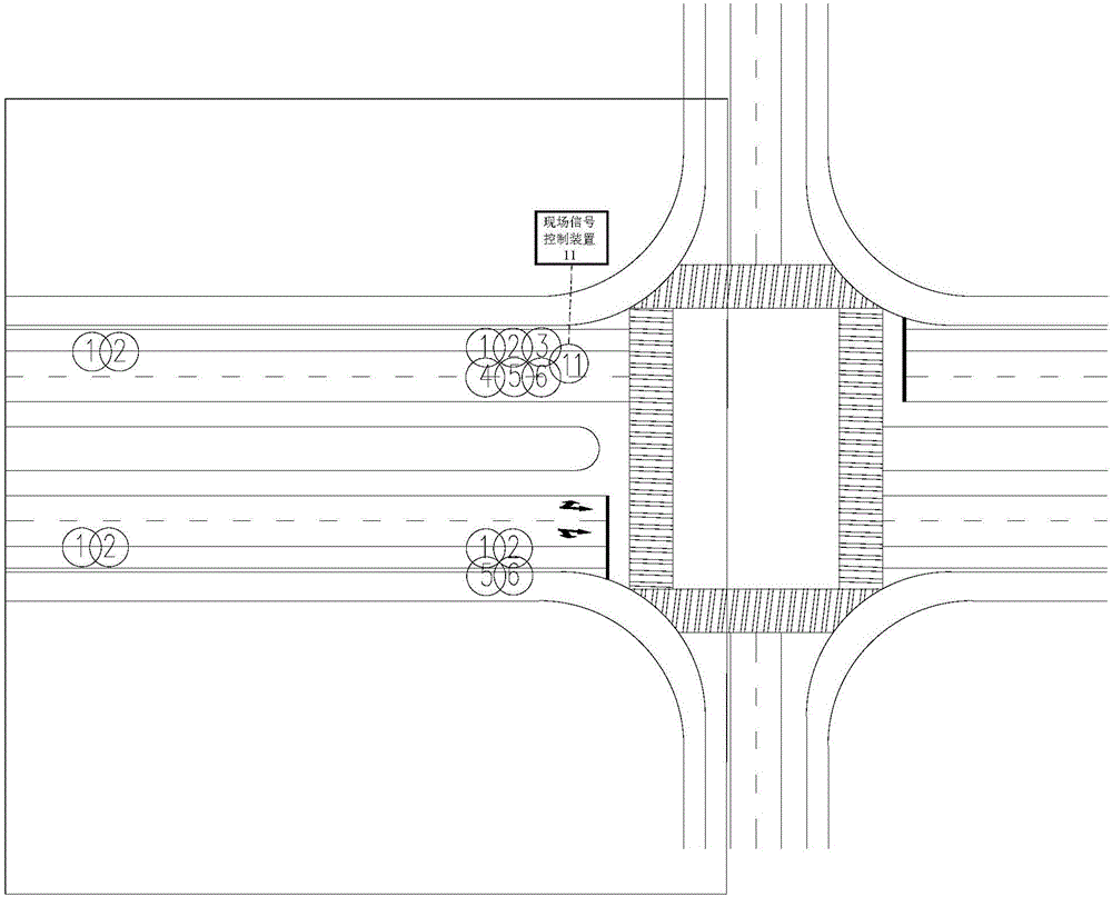 Intensive comprehensive type road traffic facility rod piece