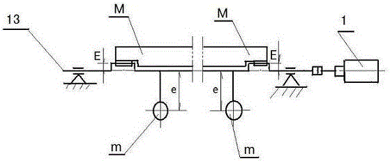 Safety type high vibration intensity elliptical vibrating mill