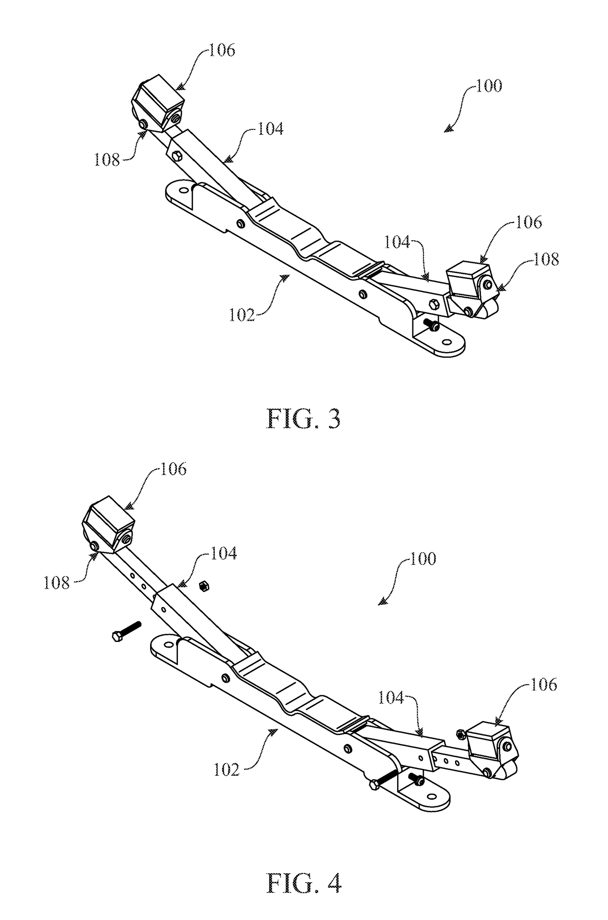 Multi-adjustable watercraft chock