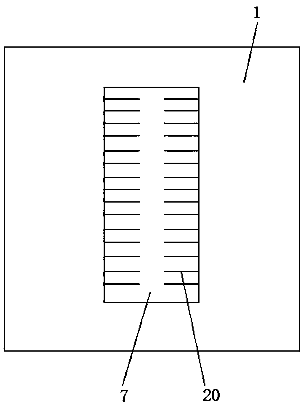 Magazine tool protective cover of numerical control machine tool