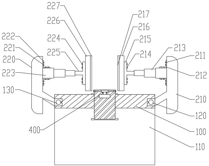 Positioning device for lithium battery detection