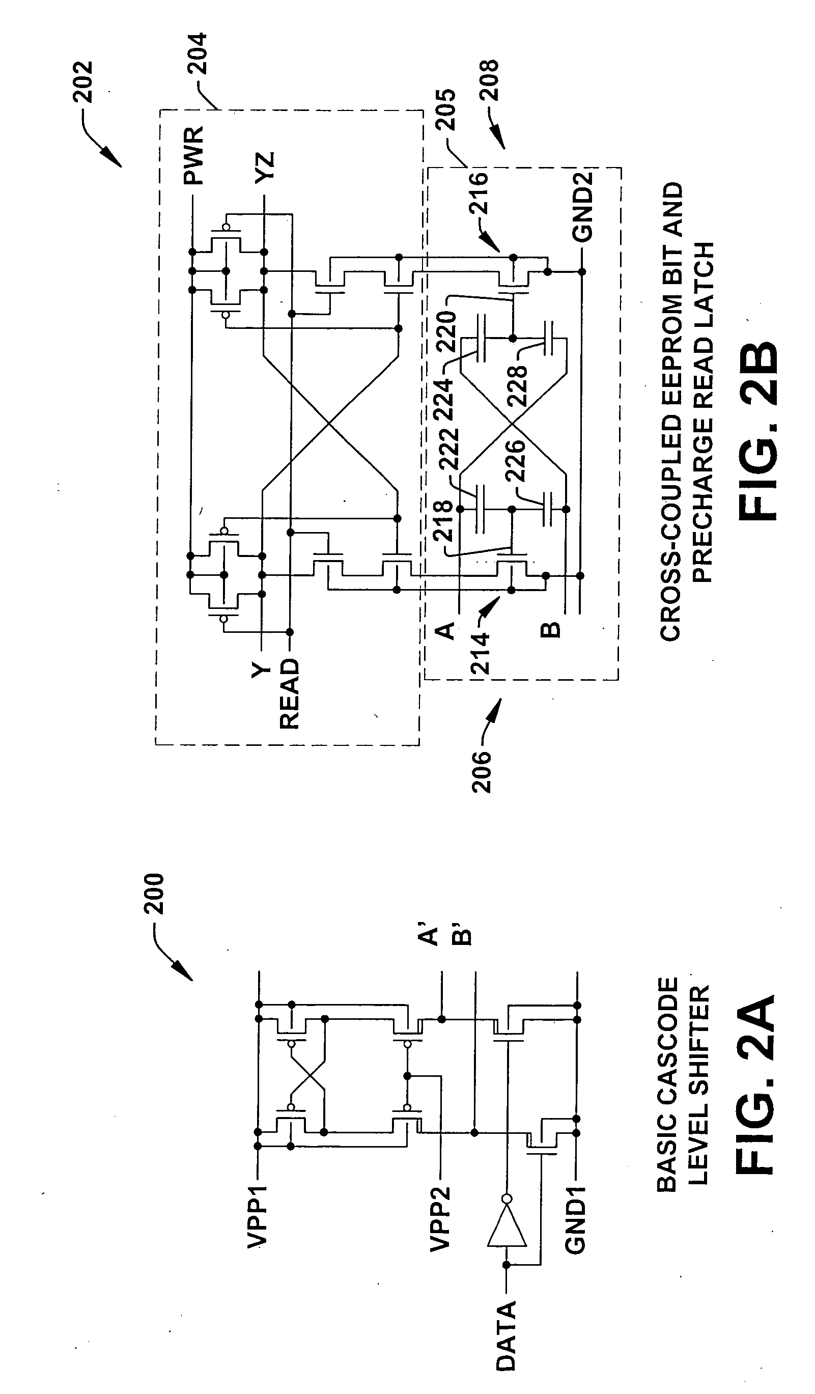 Embedded EEPROM array techniques for higher density