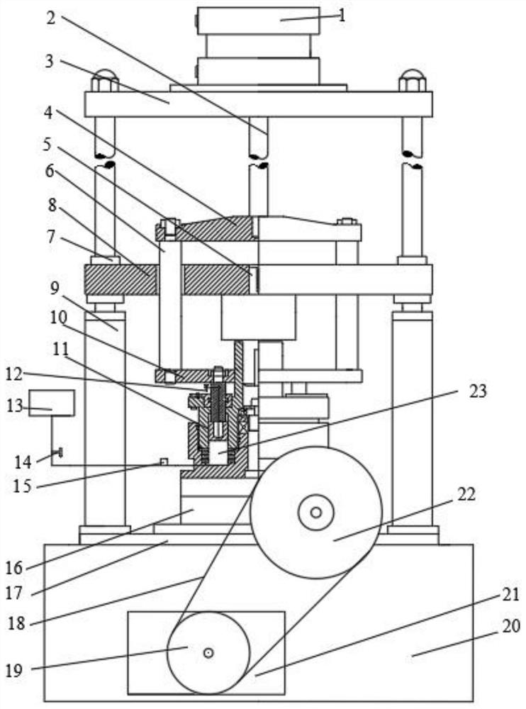 Rotary ball stacked ring type shear box and ring shear apparatus with same