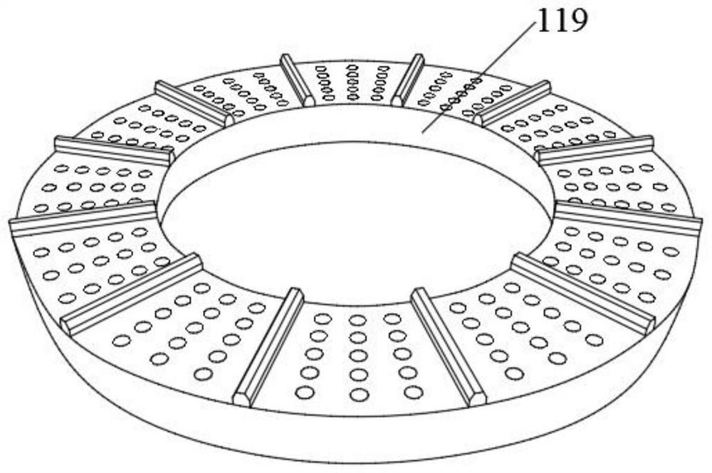 Rotary ball stacked ring type shear box and ring shear apparatus with same