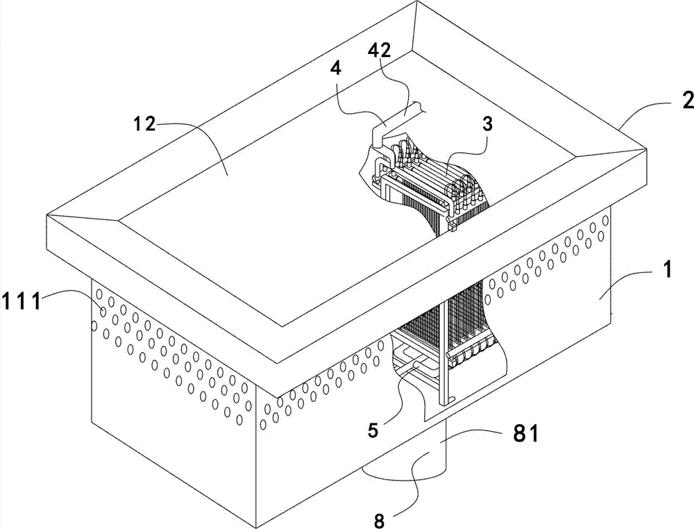 Submersible type water purifying system