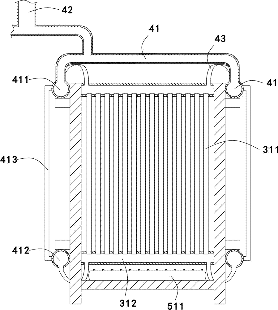 Submersible type water purifying system