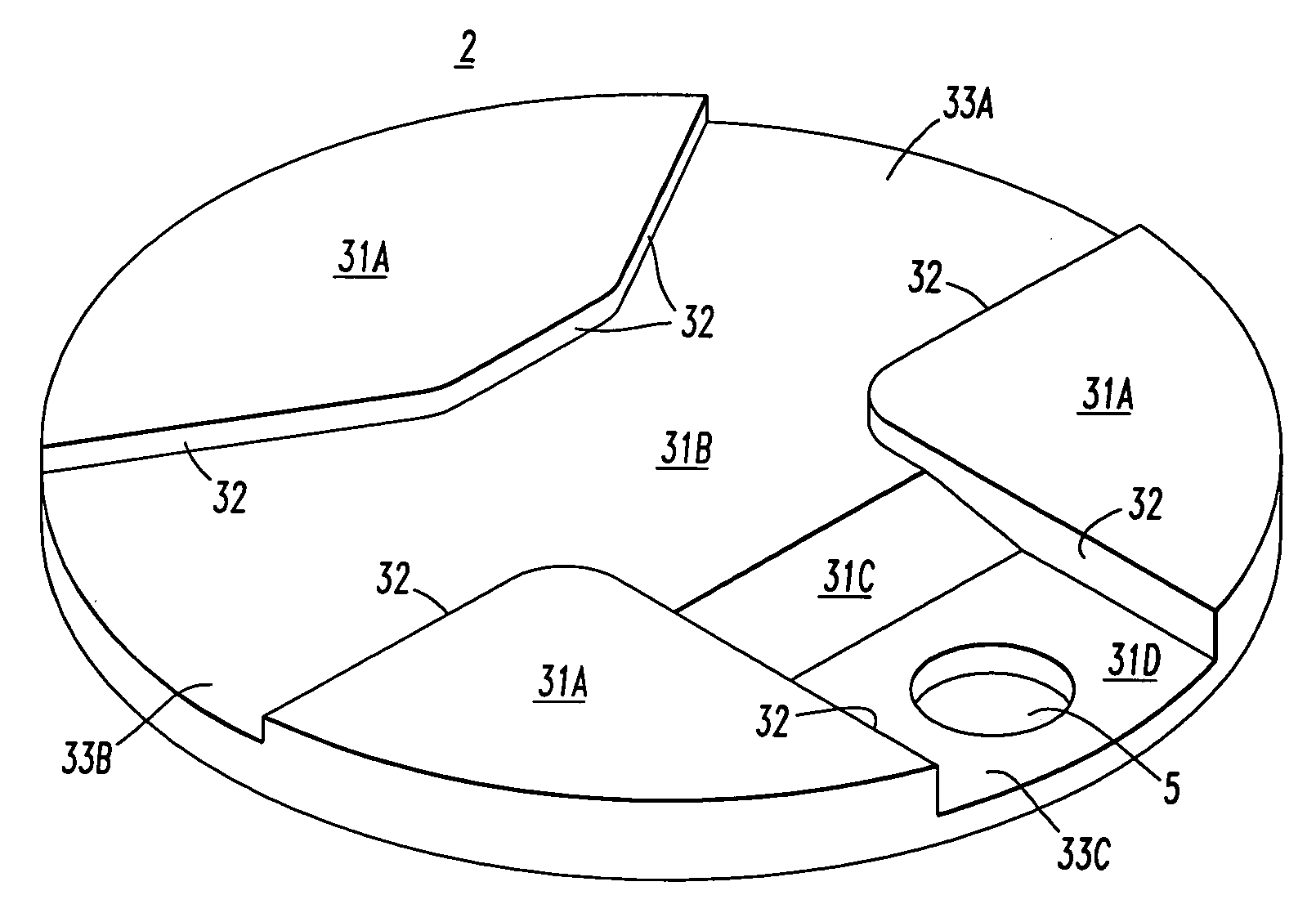 Ladle bottom