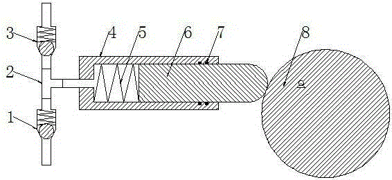 Magnet plunger pump