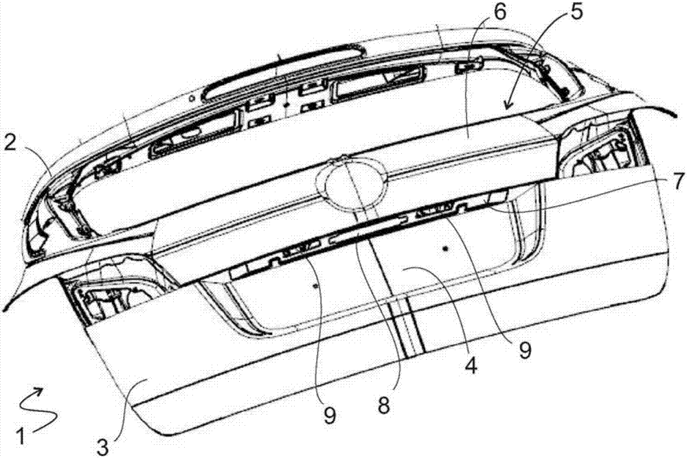 Tailgate With Reversing Camera