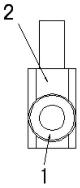 Processing method of brim-shaped curved surface wallboard part