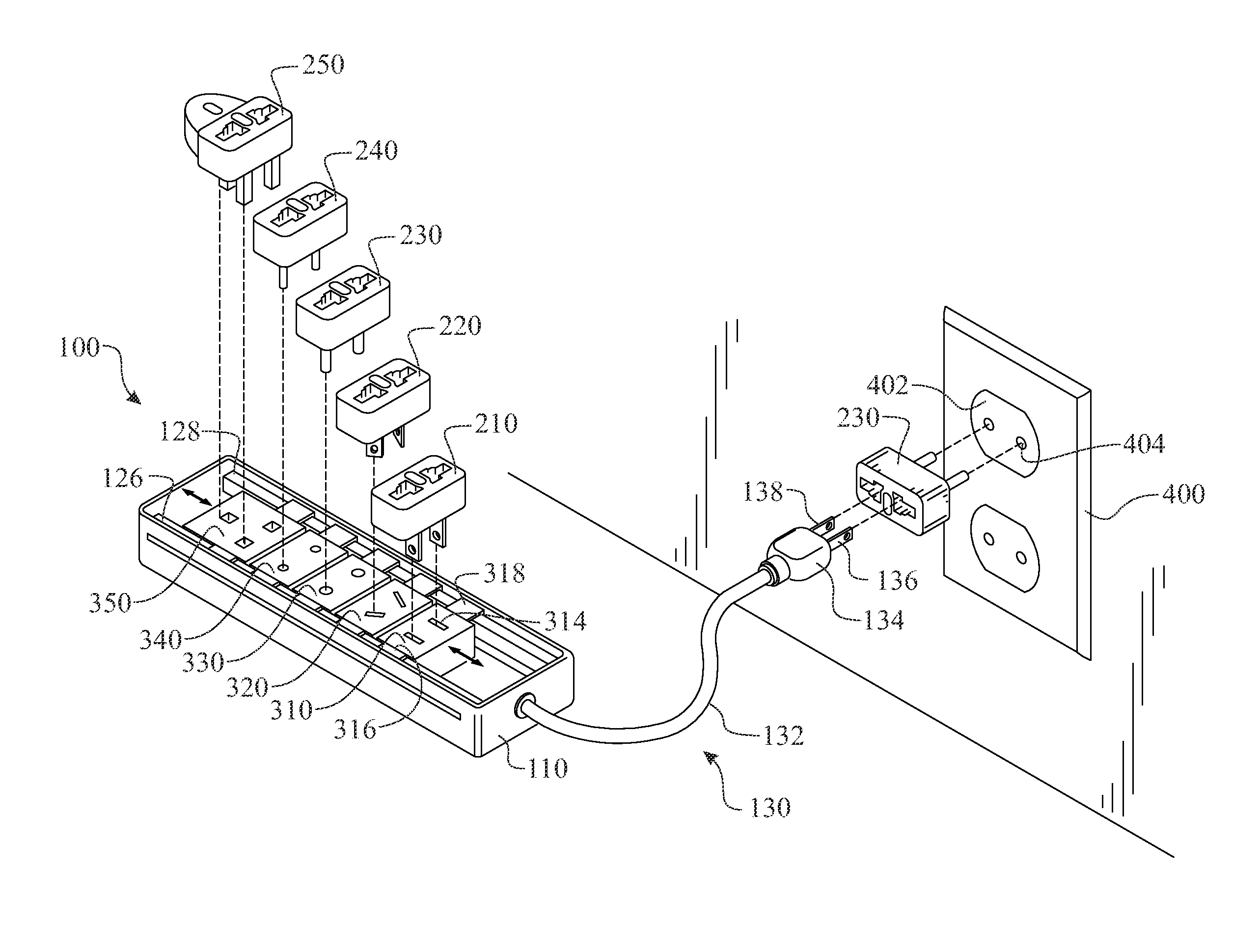 Universal power adapter