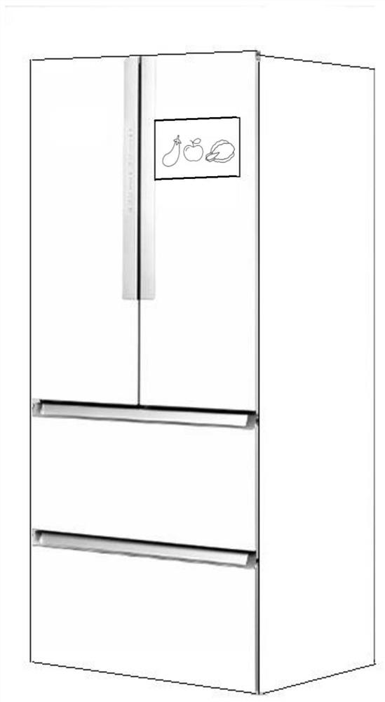 Refrigerator and food material management method