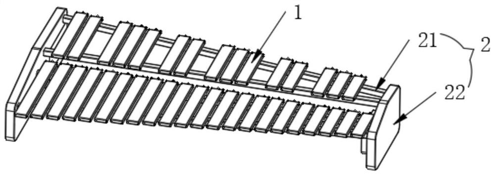 37-tone xylophone keyboard