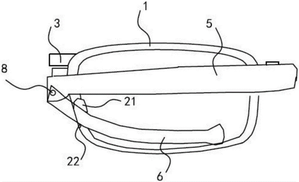 Glasses with foldable glasses legs