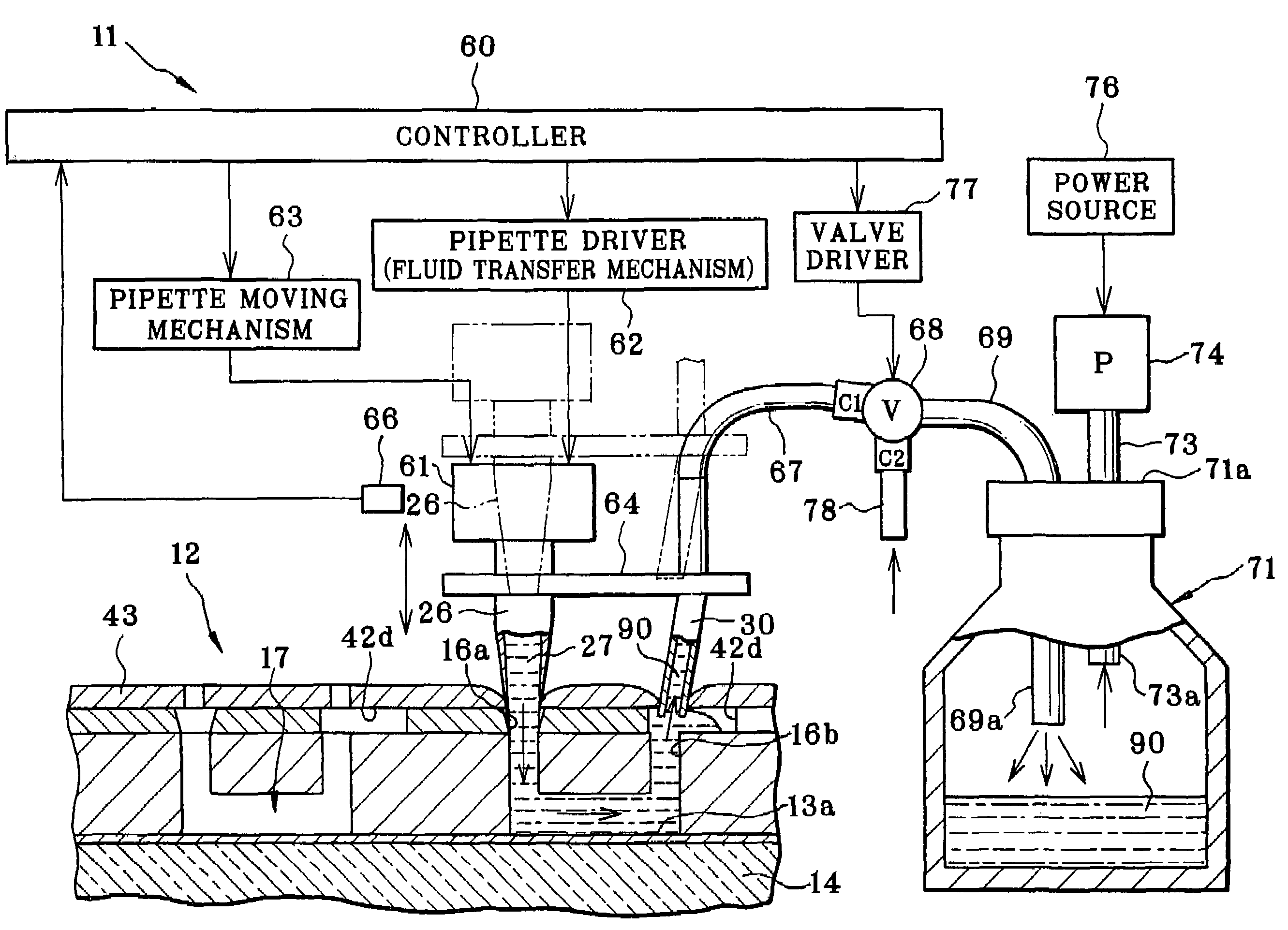 Apparatus and method of assay in utilizing attenuated total reflection