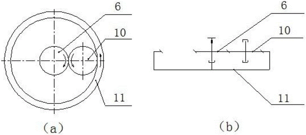 Multi-shaft well cover lock opening device