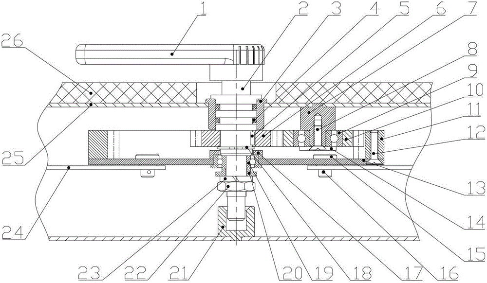 Multi-shaft well cover lock opening device