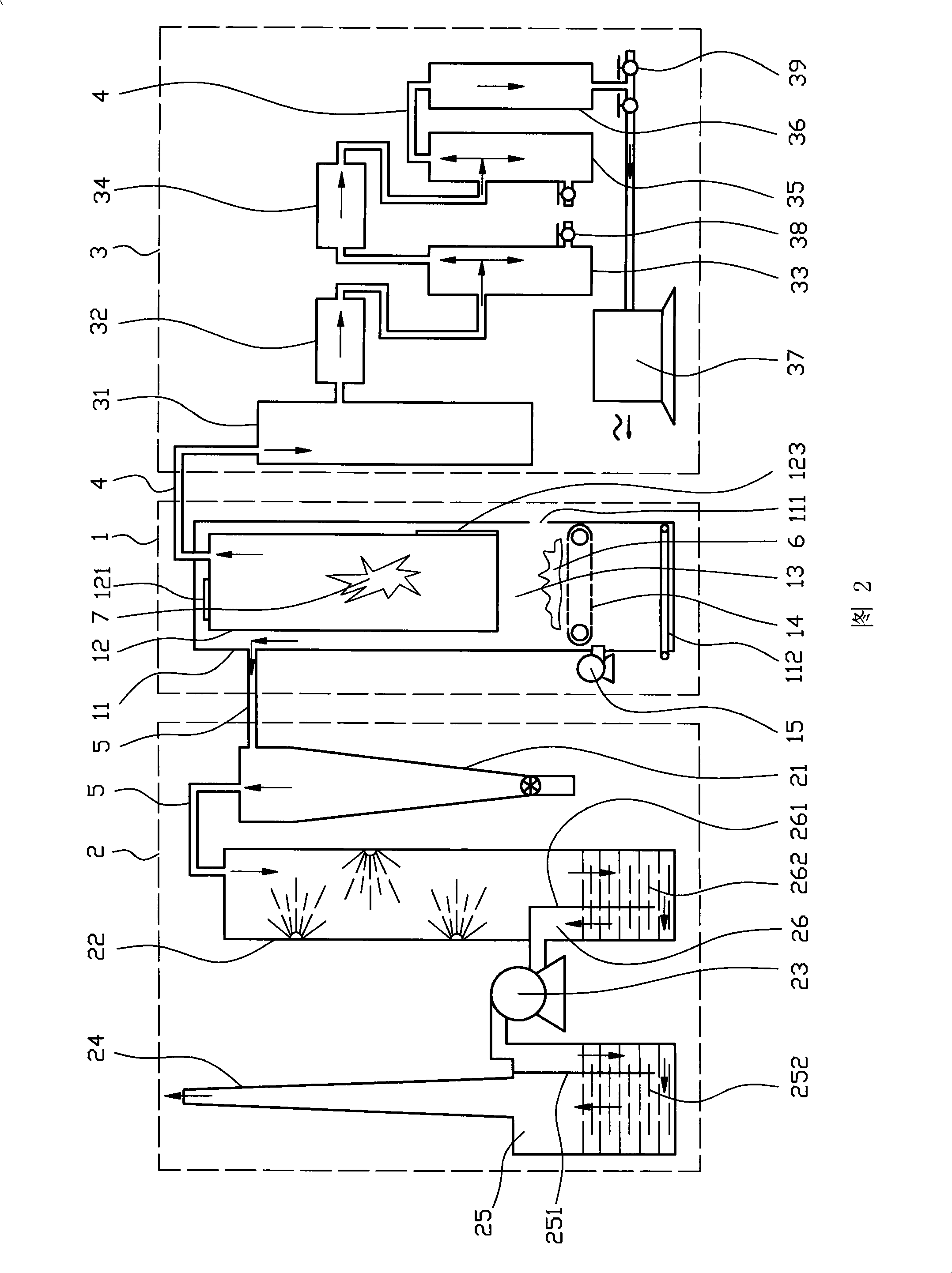 Industrialization reutilization device of environment protection type organic refuse and manufacturing technique thereof