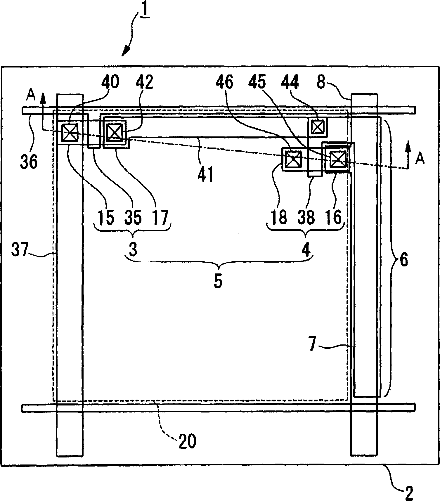 Electrooptical device and electronic instrument