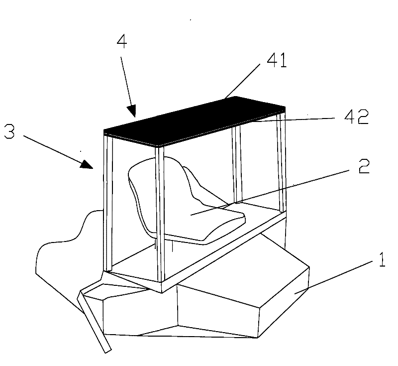 Rice transplanter console