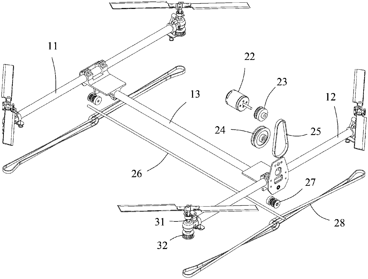 Control method and control device for pitch-variable aircraft