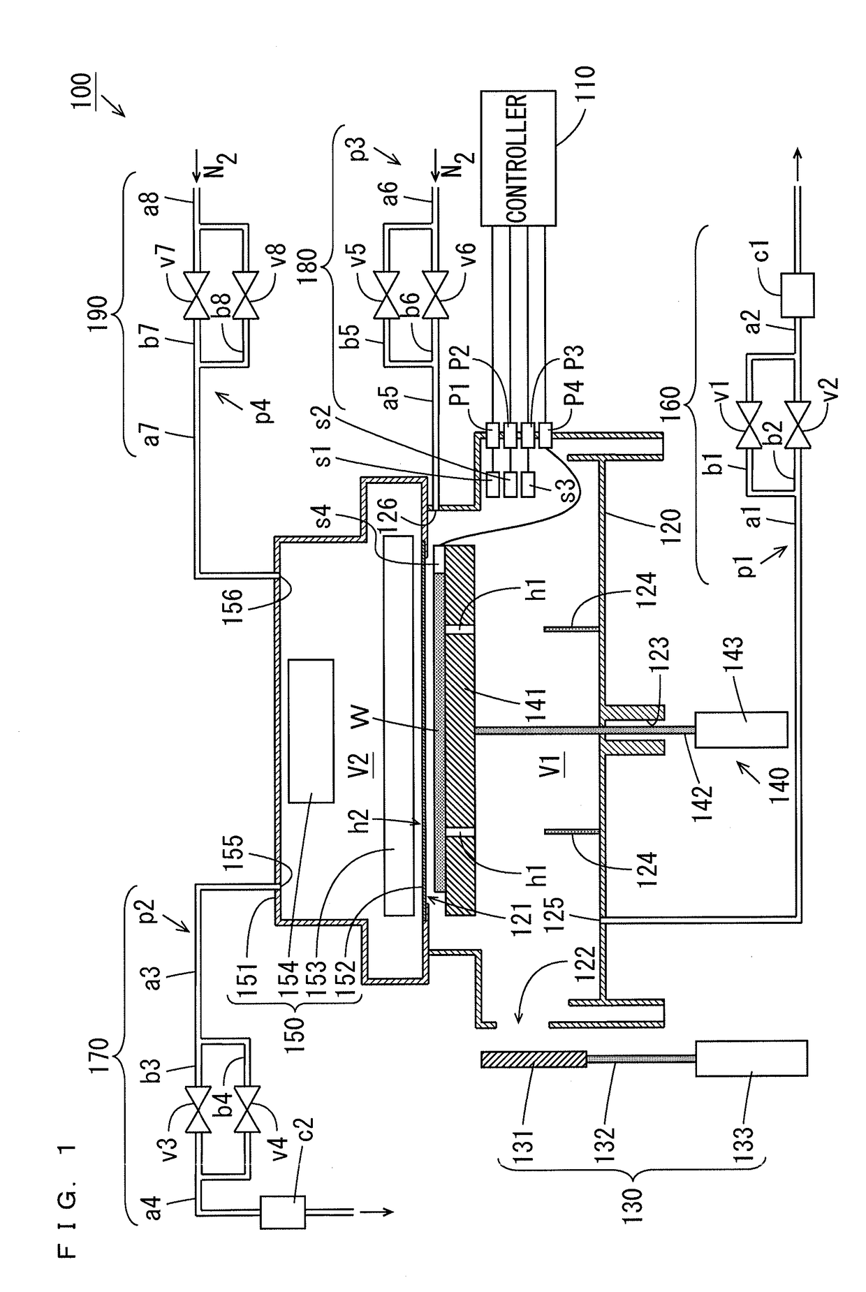 Exposure device, substrate processing apparatus, exposure method and substrate processing method